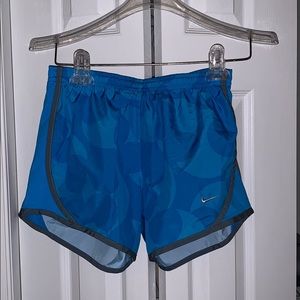 Girls Blue nike shorts size L